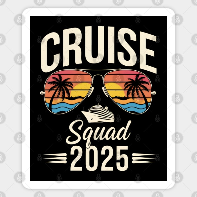 Cruise Squad 2025 Magnet by MakerMind8.2